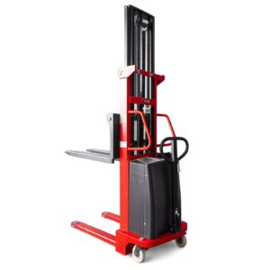 Xe Nâng Bán Tự Động 2m5 Dùng Bình Ắc Quy Bao Nhiêu?
