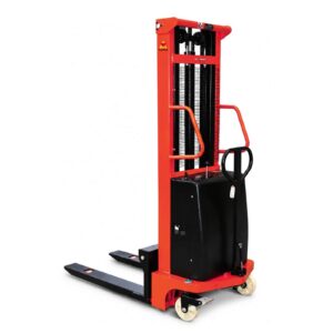 Xe Nâng Bán Tự Động 1 Tấn CTD10/16 Dùng Bình Điện Bao Nhiêu?