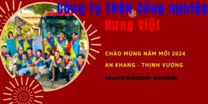Xe nâng Hưng Việt chào xuân 2024