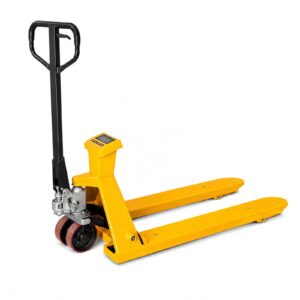 Xe nâng tay thấp gắn cân