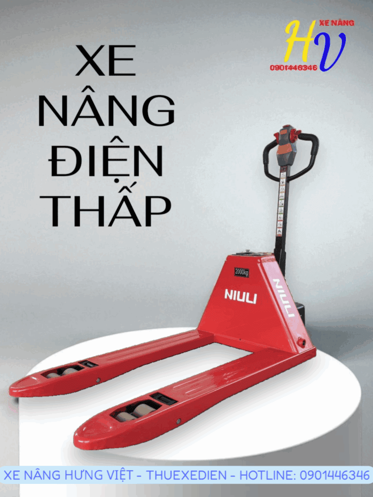 Xe Nâng Điện Thấp 2 Tấn
