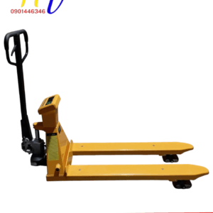 Xe nâng tay thấp gắn cân