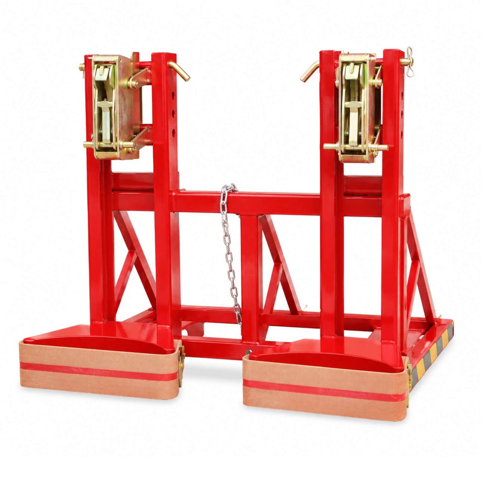 c (1) Bộ kẹp thùng phuy 1000kg nâng cùng lúc 2 thùng phuy tiêu chuẩn 200L với tổng tải trọng lên đến 1000kg.