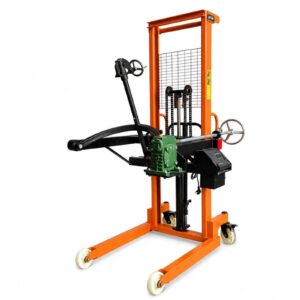 Gắn Cân Xe Nâng Quay Đổ Thùng Phuy Sắt/Nhựa Tiêu Chuẩn 350kg