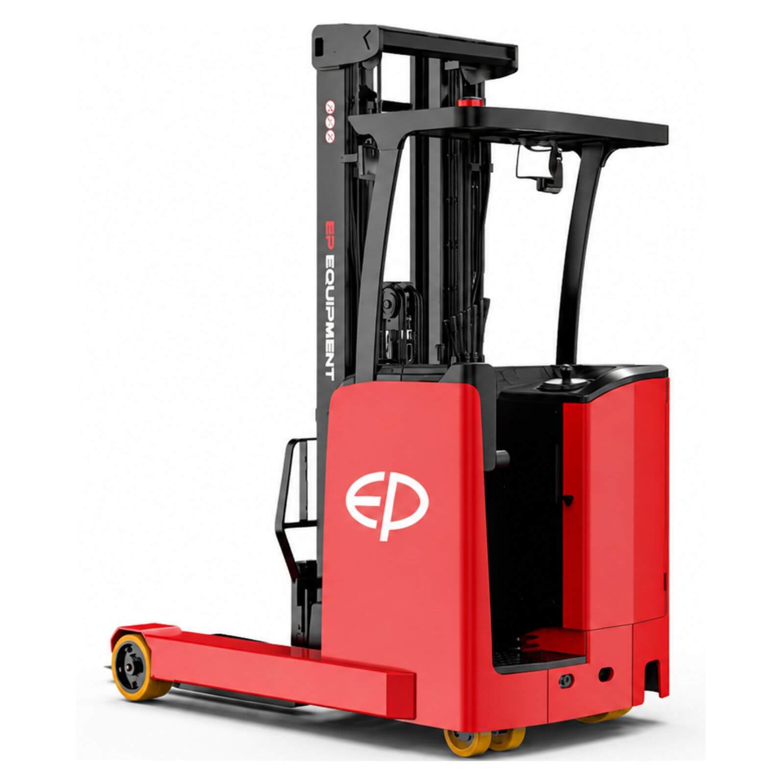 Xe Nâng Điện Đứng Lái Nâng Cao 6M Pin Lithium Mẫu Mới 2026
