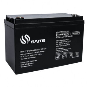 Bình Acquy 12v, 24v Saite Nhỏ Gọn, Dễ Thay Thế Cho Xe Nâng